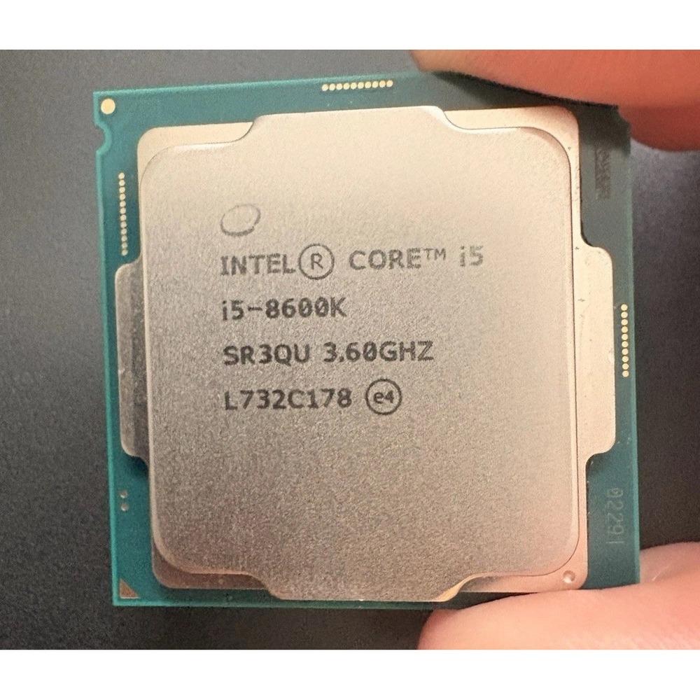 Intel Core i5-8600K SR3QU 3.6GHz 6-Core Unlocked LGA 1151 CPU Coffee Lake
